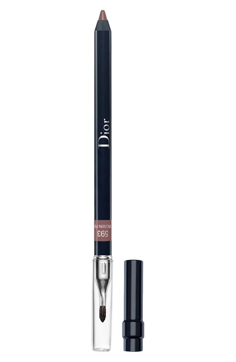 brown fig dior lipliner|Dior 593 brown fig.